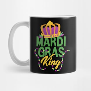 Mardi Gras King Funny Mardi Gras Carnival Parade Costume Party Mug